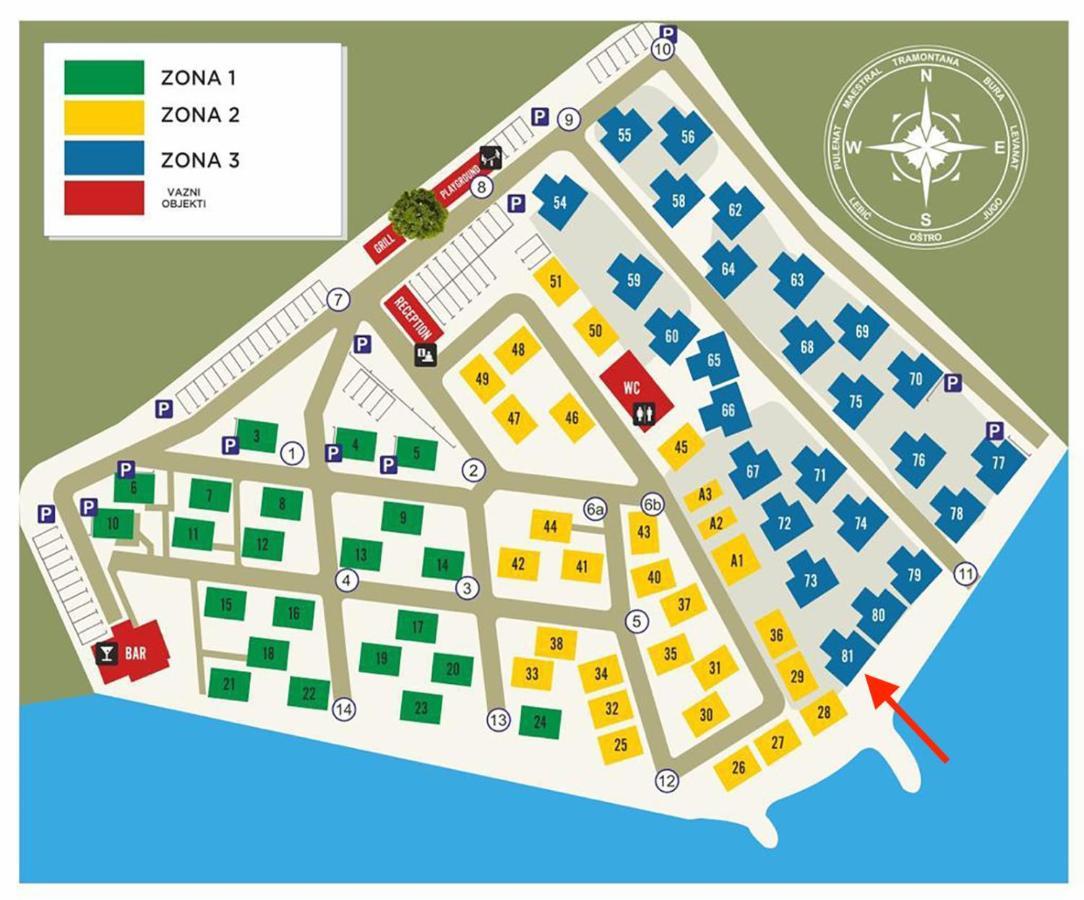 Buqez Eco Resort - Beach Villa 81 - 1St Sea Line By Beach 德拉格 外观 照片
